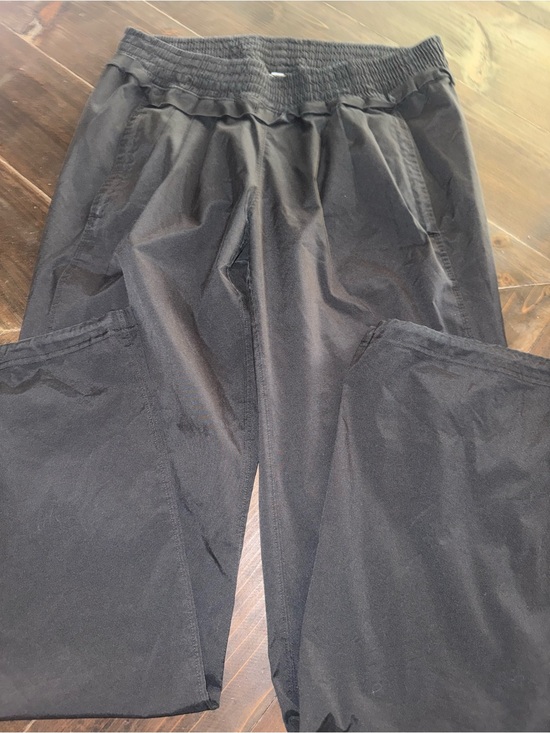 lululemon athletica Pants - Lululemon Black Pleated Wide Leg Pants Size 8